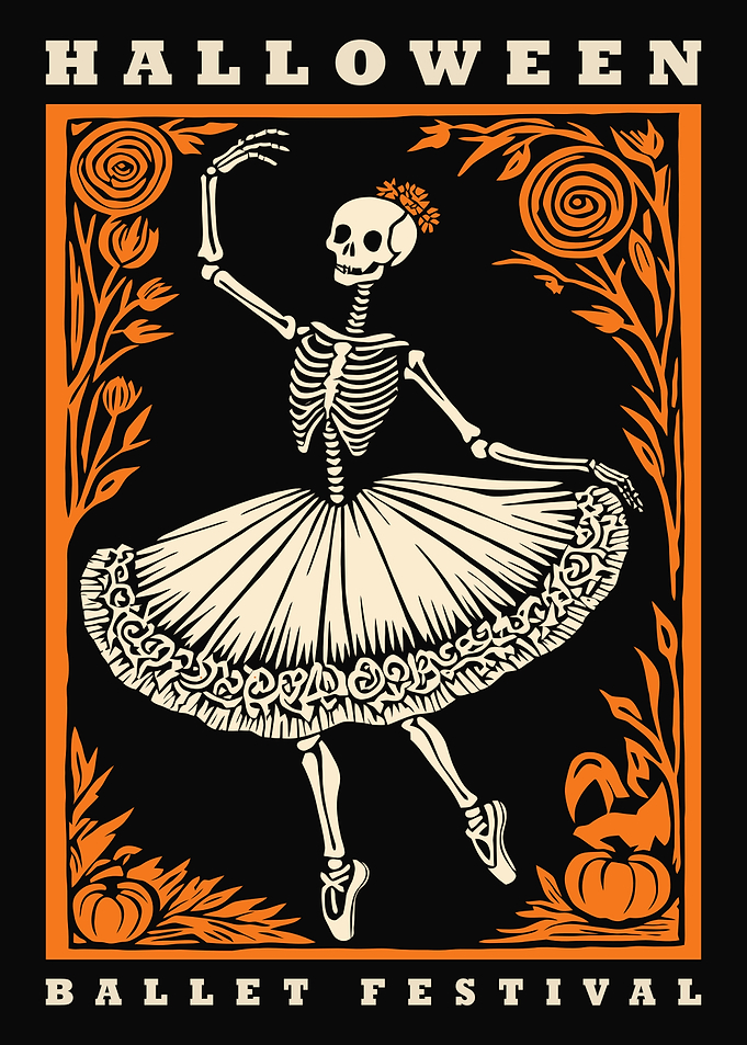 Halloween Ballet Festival Poster
