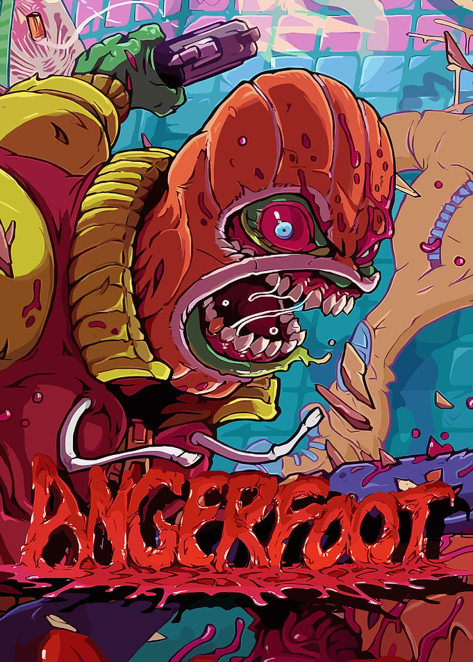 Angerfoot Game Cover Art