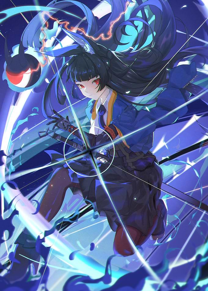 Girl with Sword