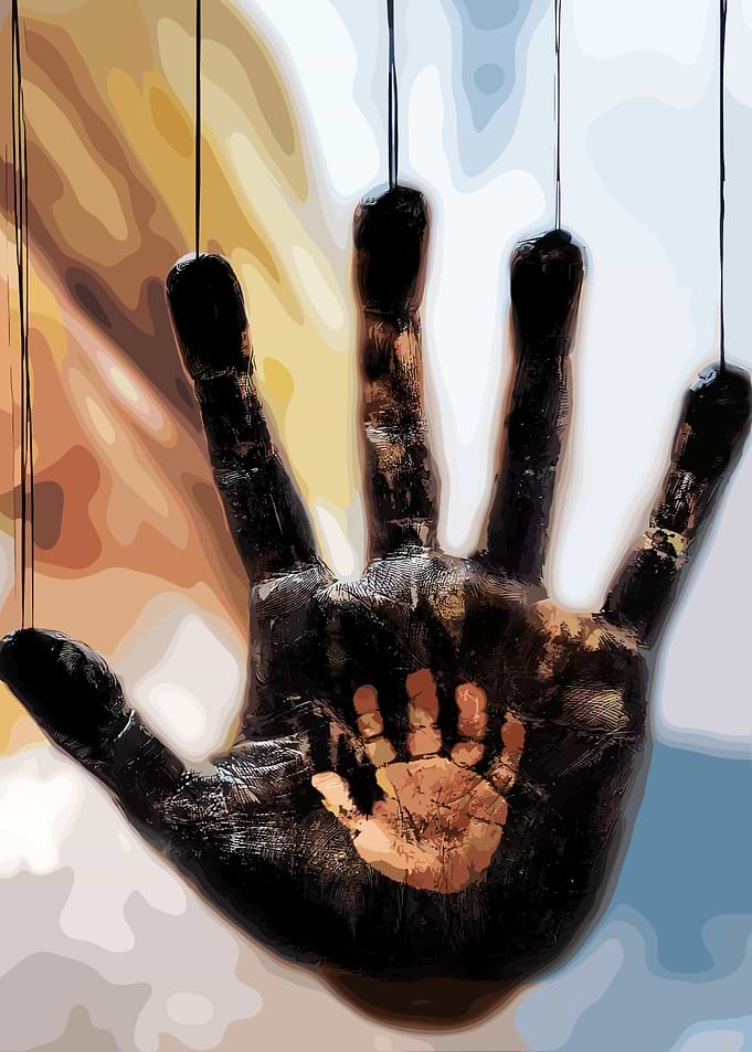 Hand Puppet with Child's Handprint