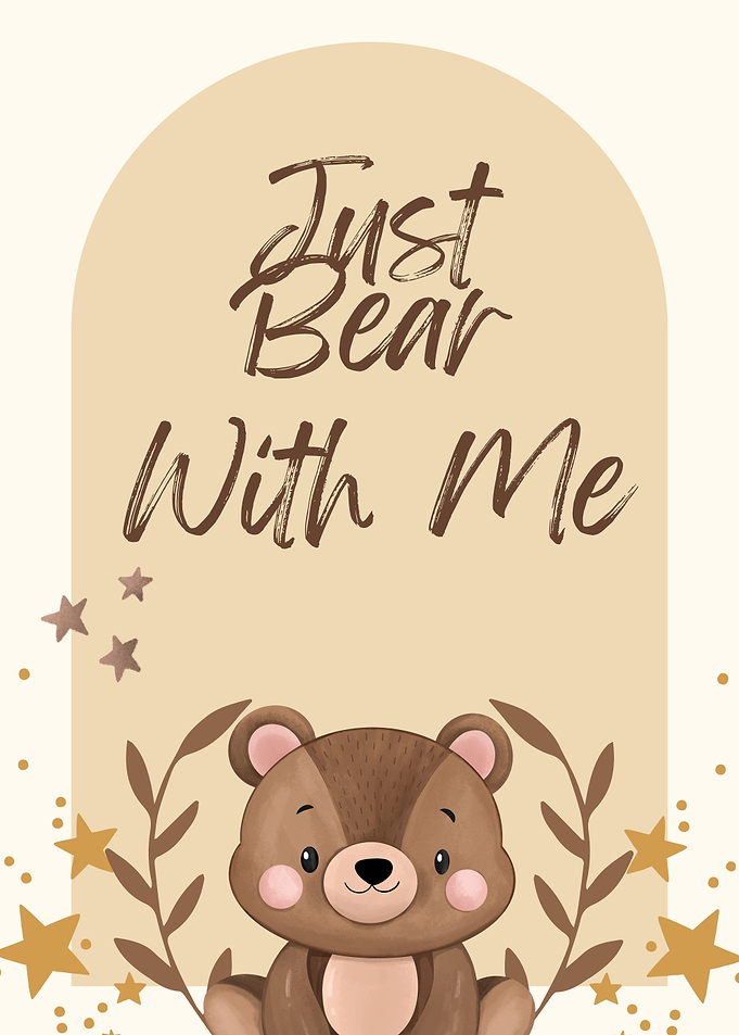 Just Bear With Me Illustration