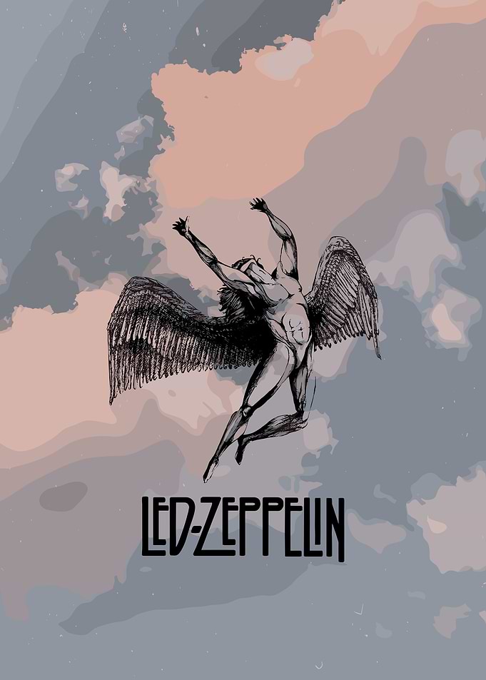 Led Zeppelin Icarus Album Art
