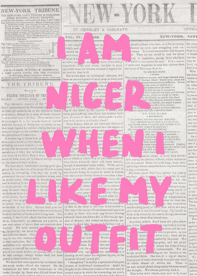 I am nicer when I like outfit