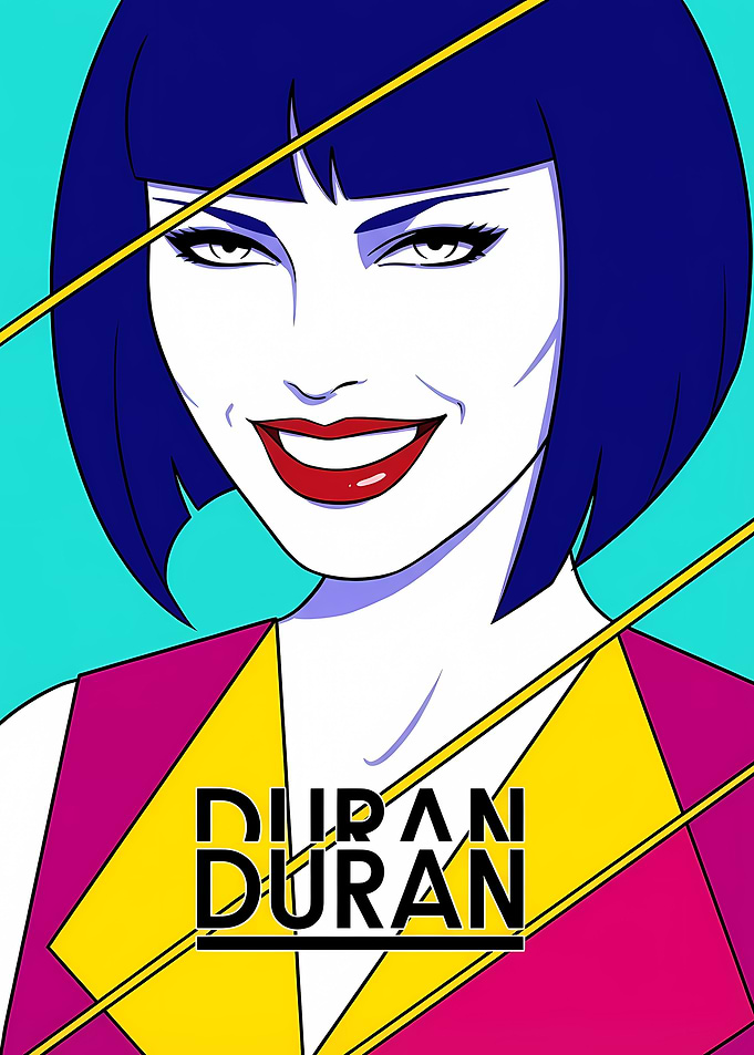 Duran Duran Illustration