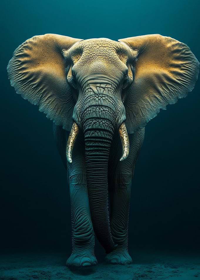 Majestic Elephant Portrait