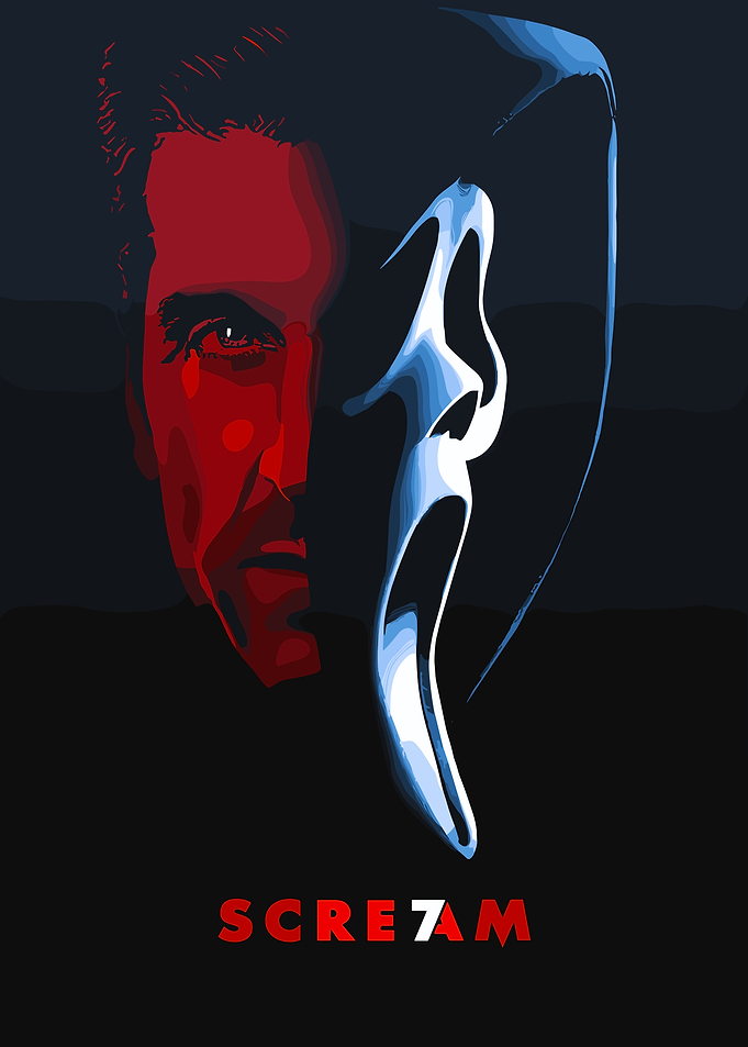 Scream 7 Movie Poster Fan Art