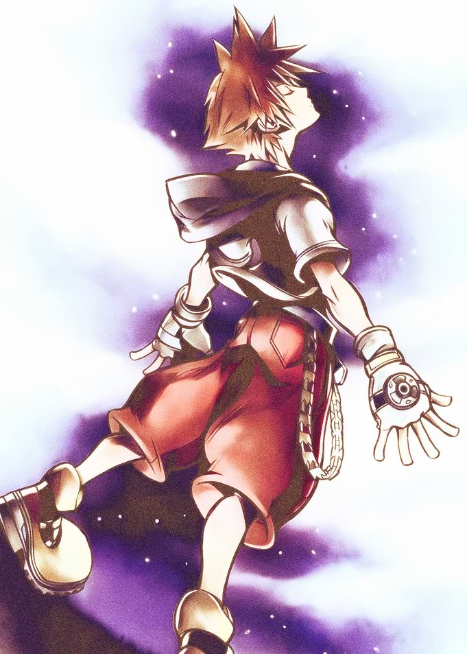 Kingdom Hearts Sora Character Art