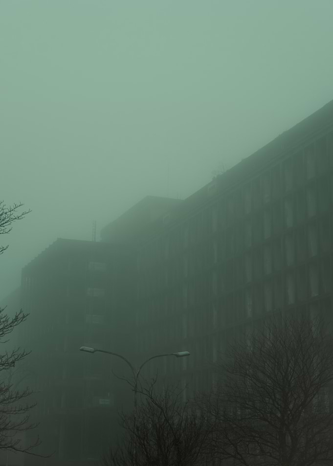 Foggy Building