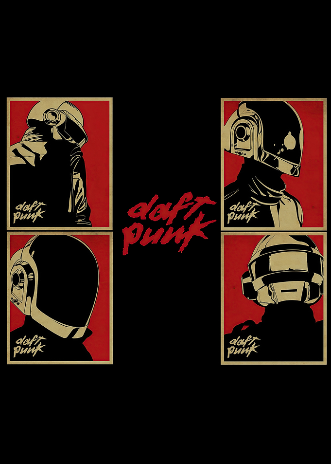 Daft Punk Poster Art