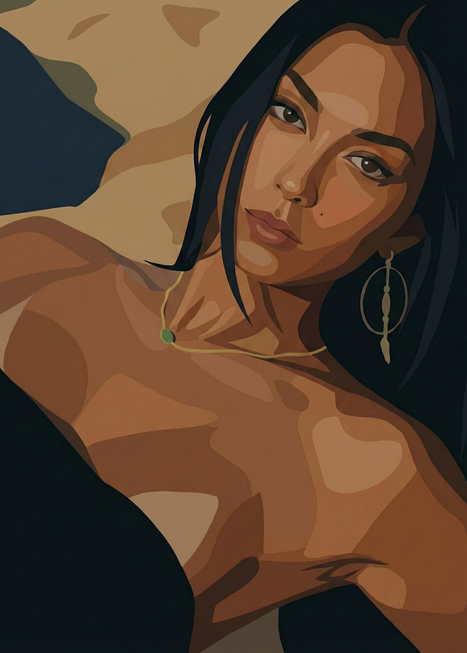 Portrait of a Woman with Jewelry
