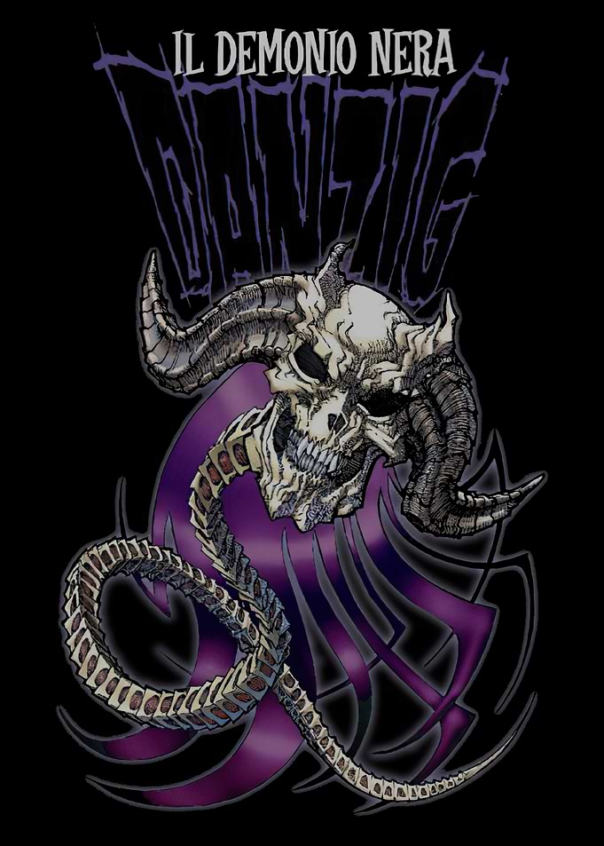 Il Demonio Nera - danzig Skull