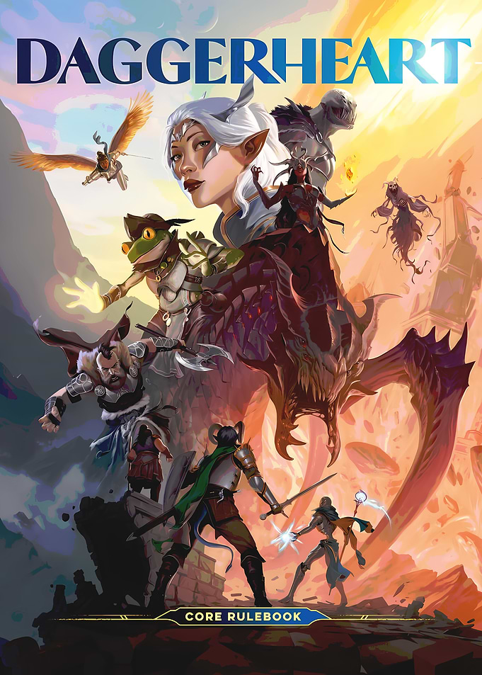 Daggerheart Core Rulebook Cover Art