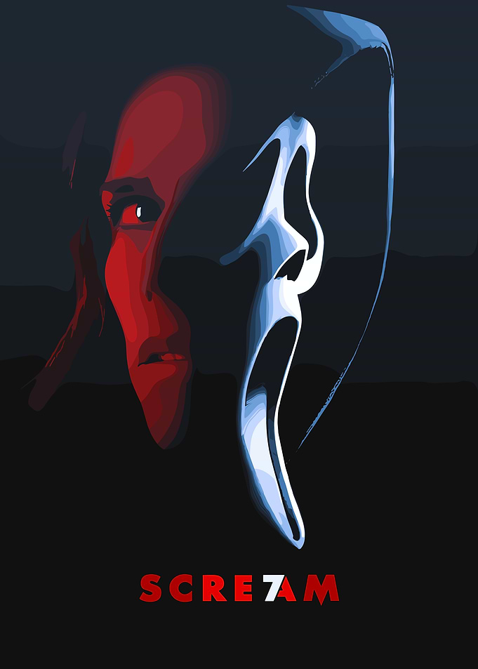 Scream 7 Movie Poster Fan Art