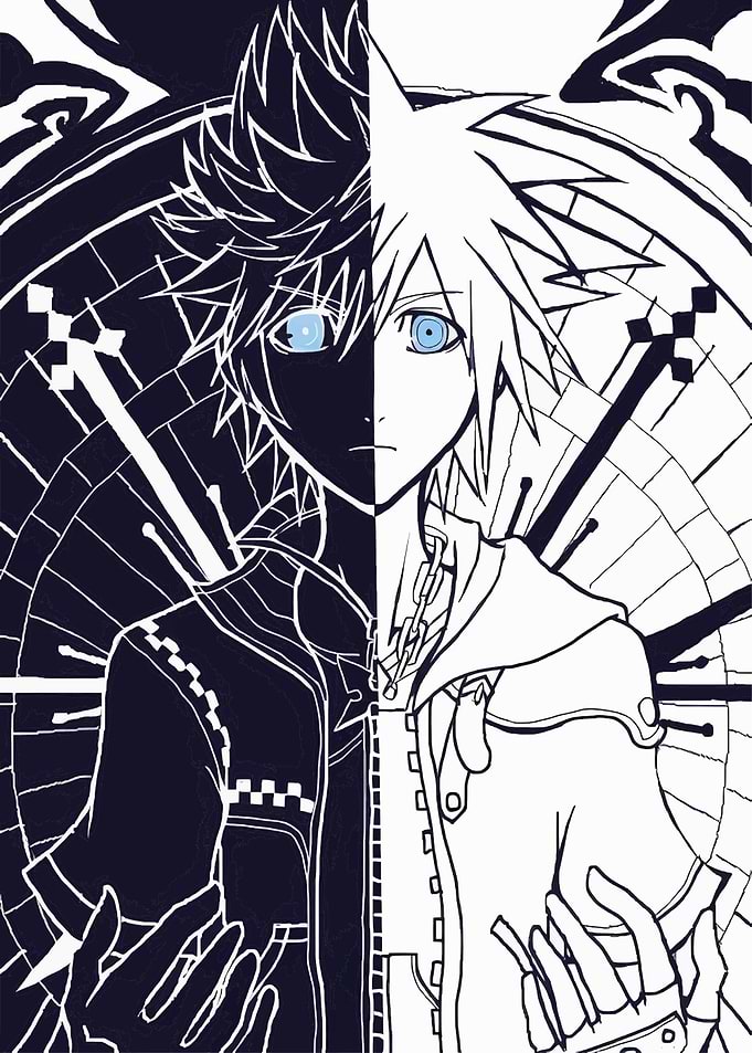 Kingdom Hearts Sora Duality