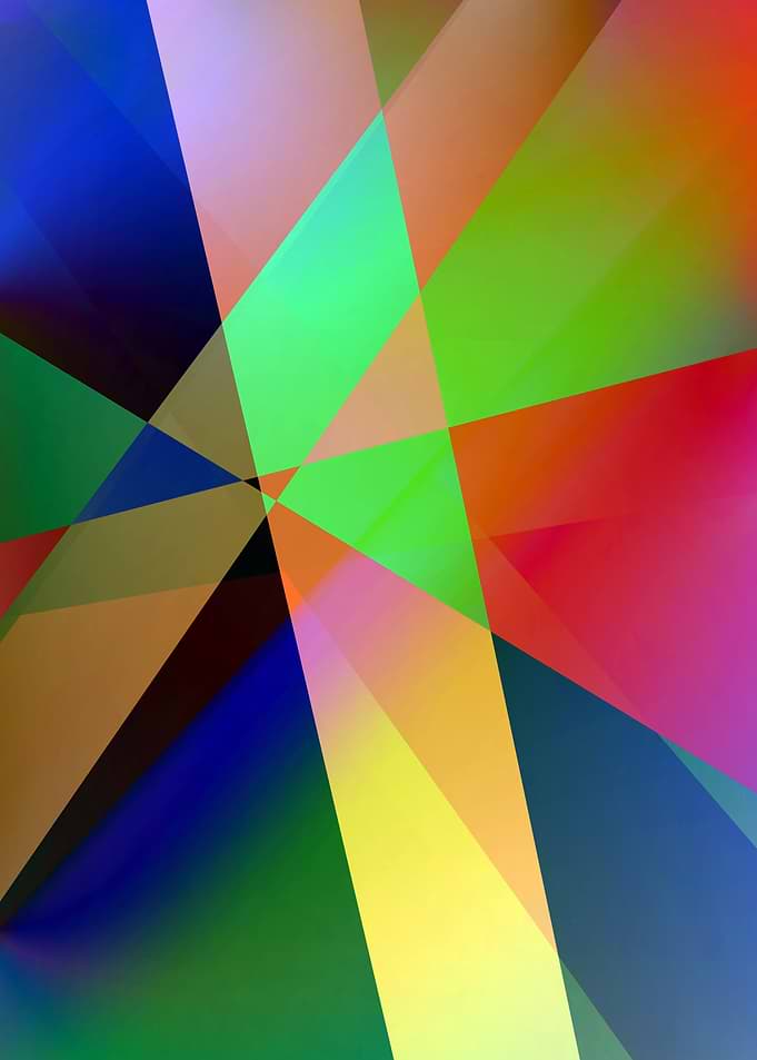 Colorful Abstract Geometric Shapes