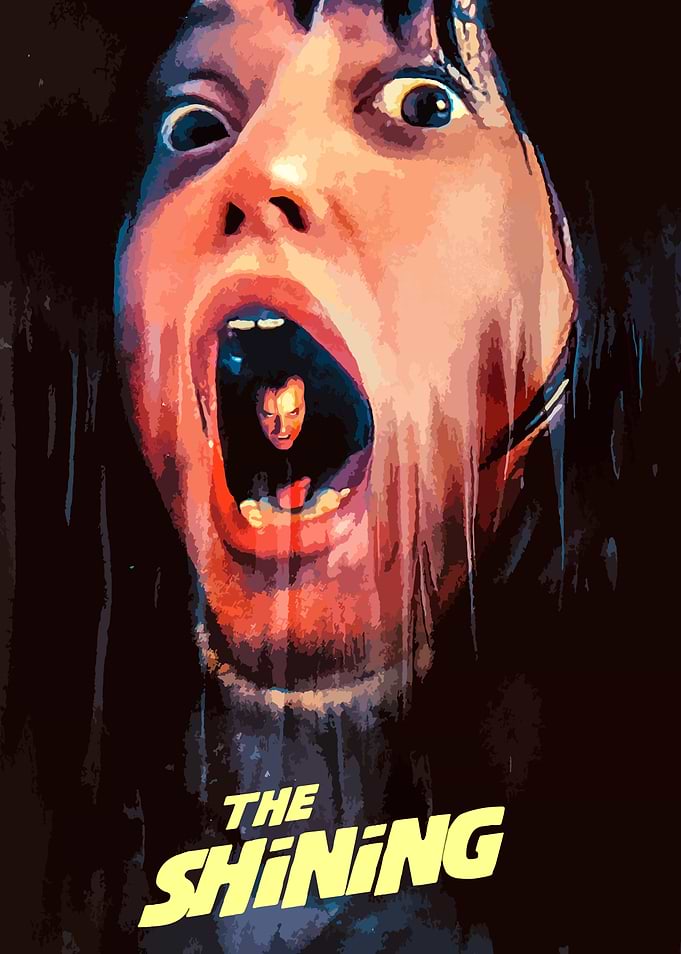 The Shining Movie Poster Art