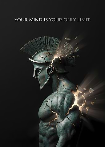 Spartan Statue: Mind Over Matter