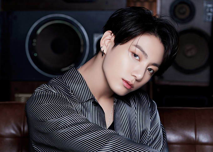 Jungkook Portrait with Speakers
