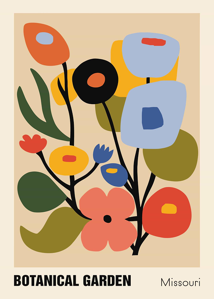 Botanical Garden Missouri Abstract Art