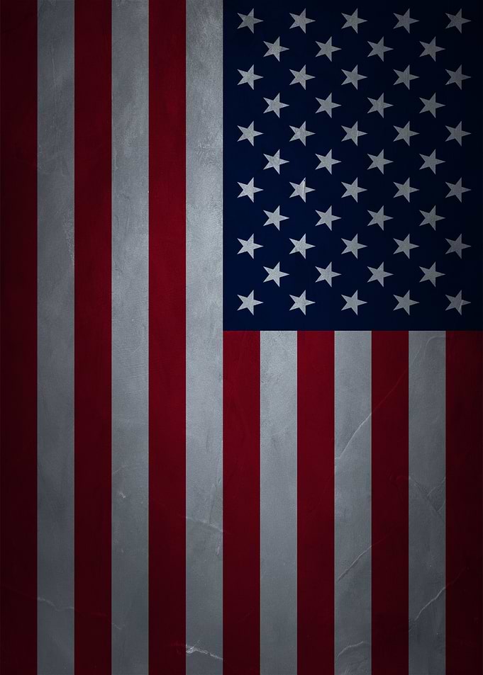 Distressed American Flag