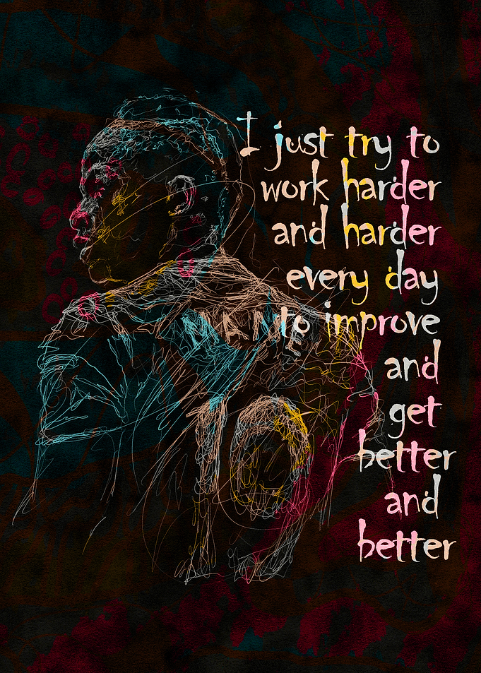 Sadio Mane Inspirational Quote Art