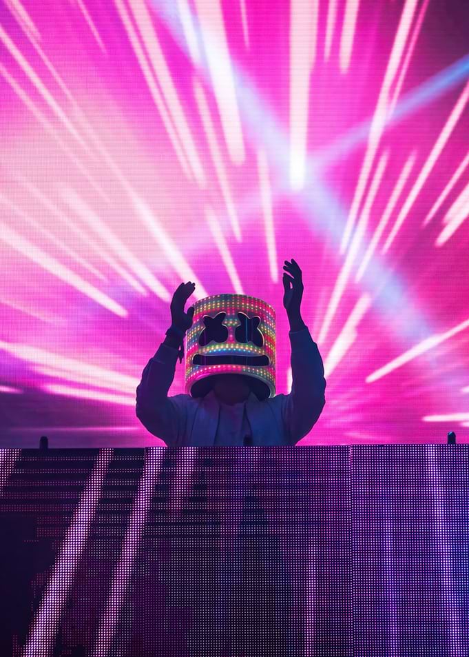 Marshmello DJ Performance