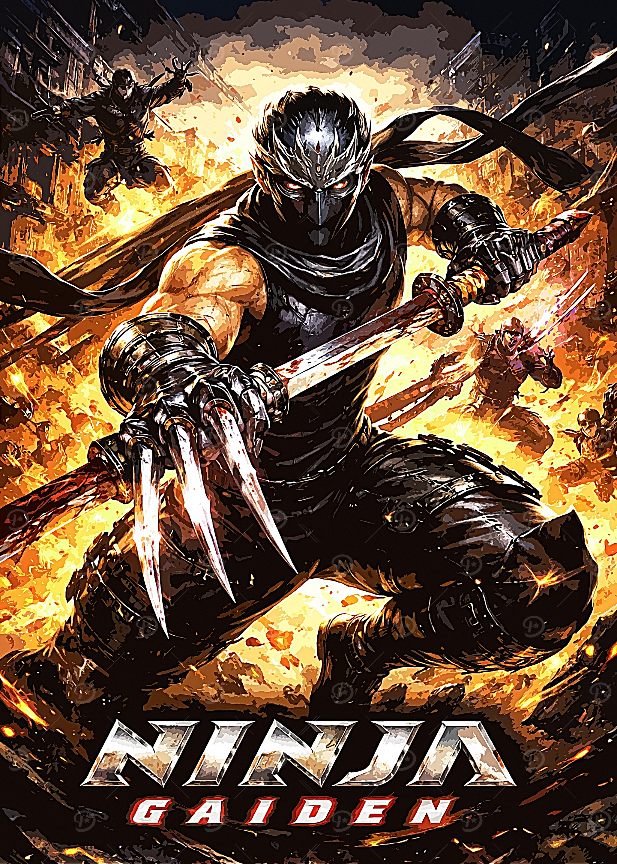 Ninja gaiden Posters Online - Shop Unique Metal Prints, Pictures