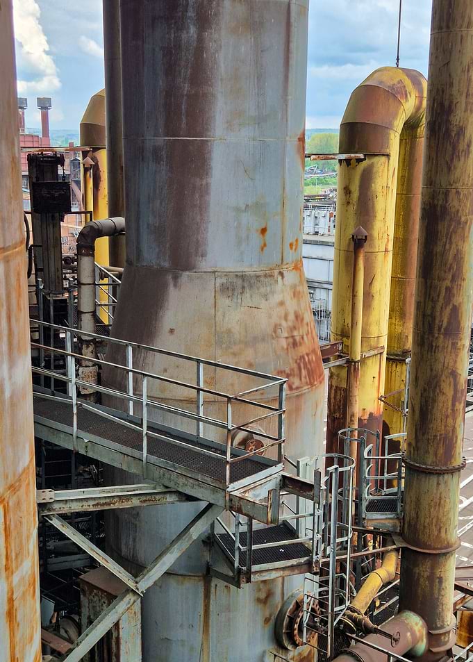 Rusty Industrial Plant