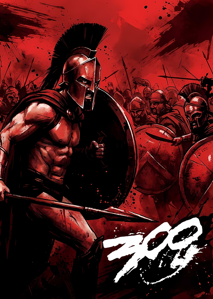 300 Spartans in Battle