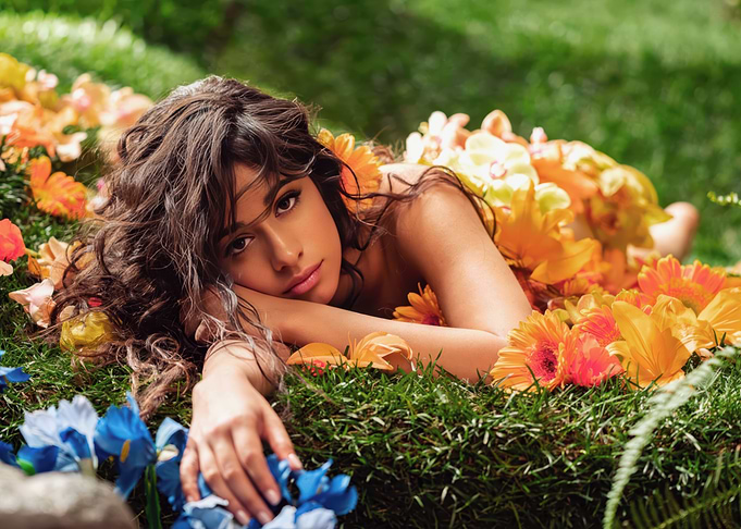 Camila Cabello in Floral Meadow
