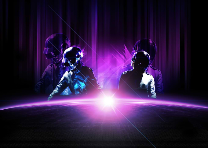 Daft Punk Purple Haze