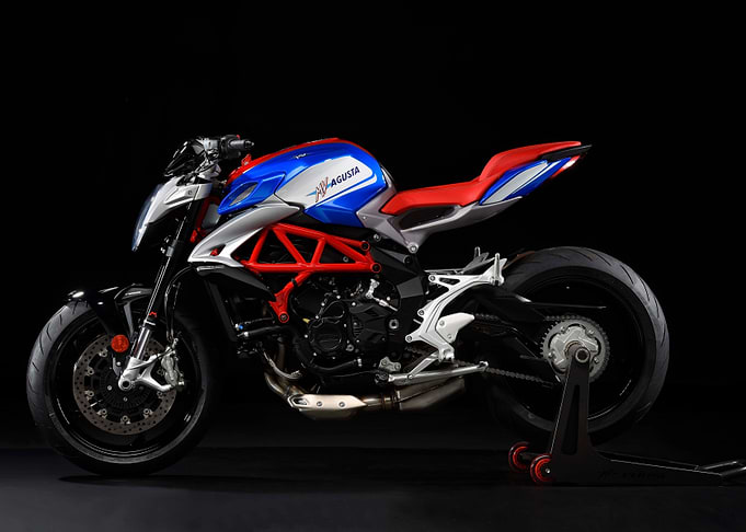 MV Agusta Motorcycle Studio Shot