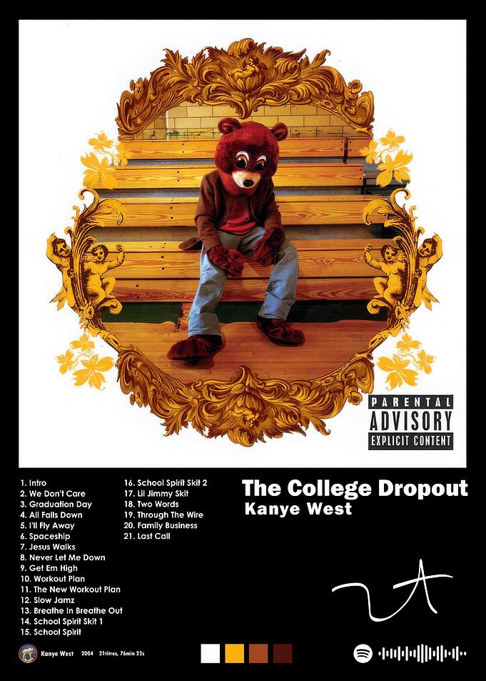 Kanye West - College Dropout Album Cover