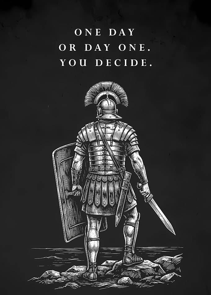 Roman Soldier: One Day or Day One