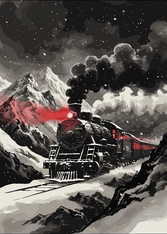 japan landscape at winter