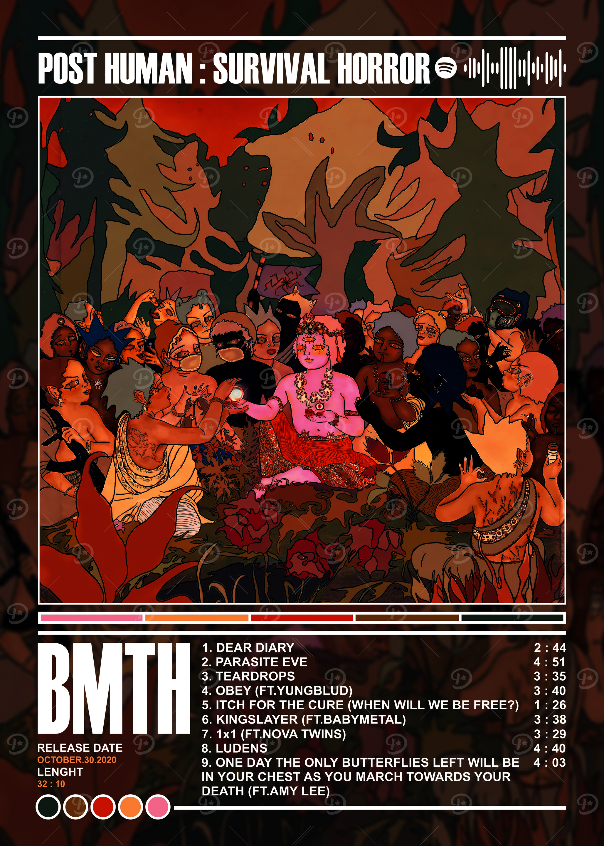 Bmth Posters Online - Shop Unique Metal Prints, Pictures