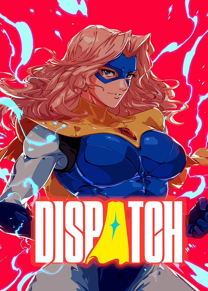 Dispatch Superheroine Digital Art