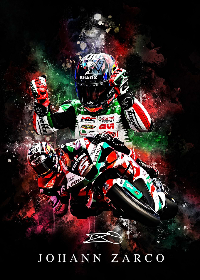 Johann Zarco Motorcycle Racing