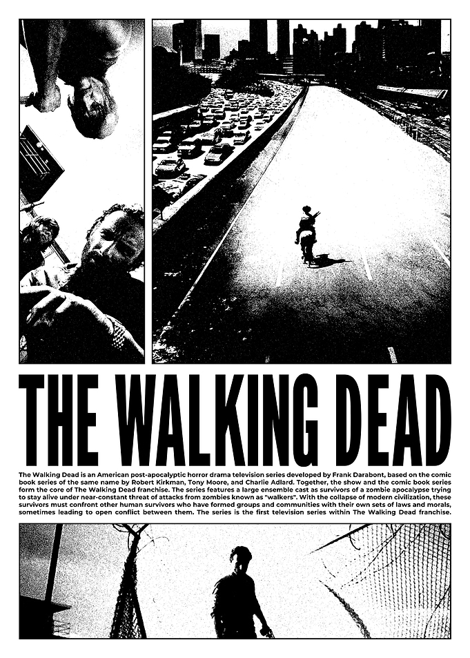 The Walking Dead Comic Panel