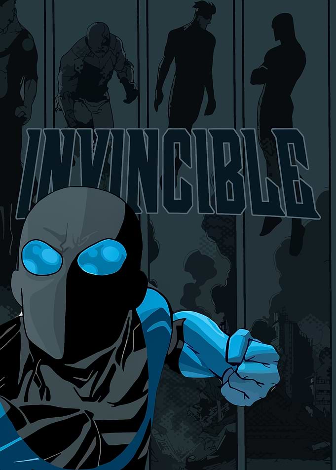 Invincible Comic Book Cover Art