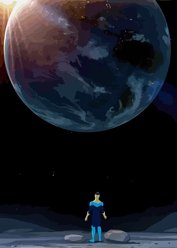 Invincible on the Moon