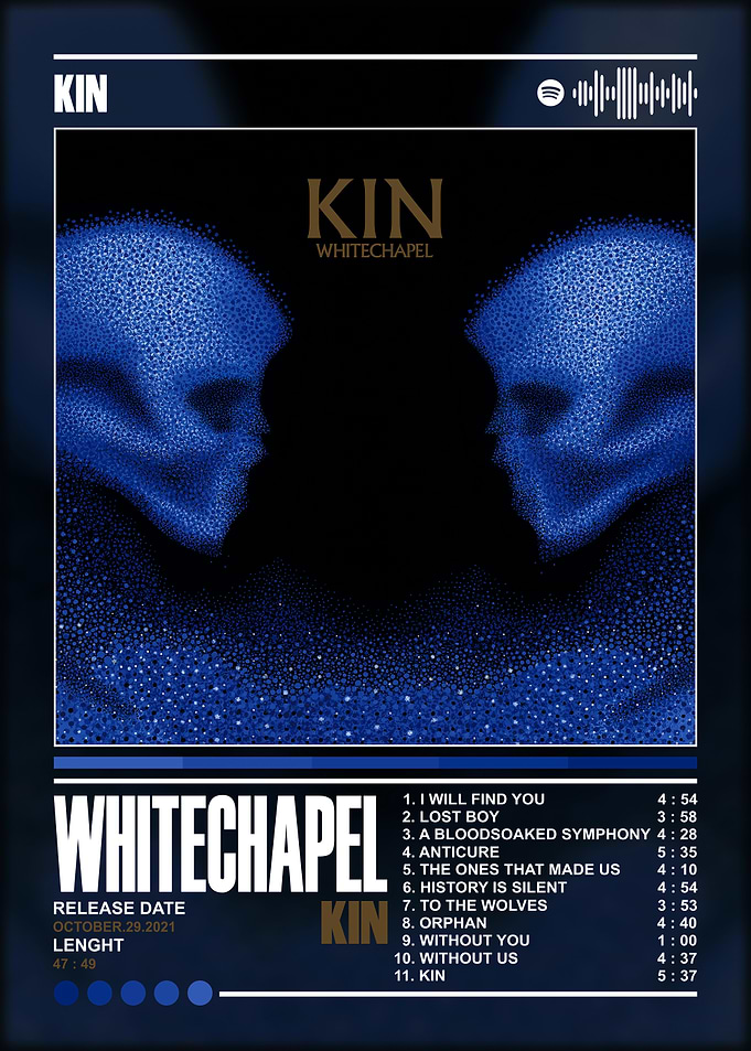 Whitechapel - Kin Album Cover