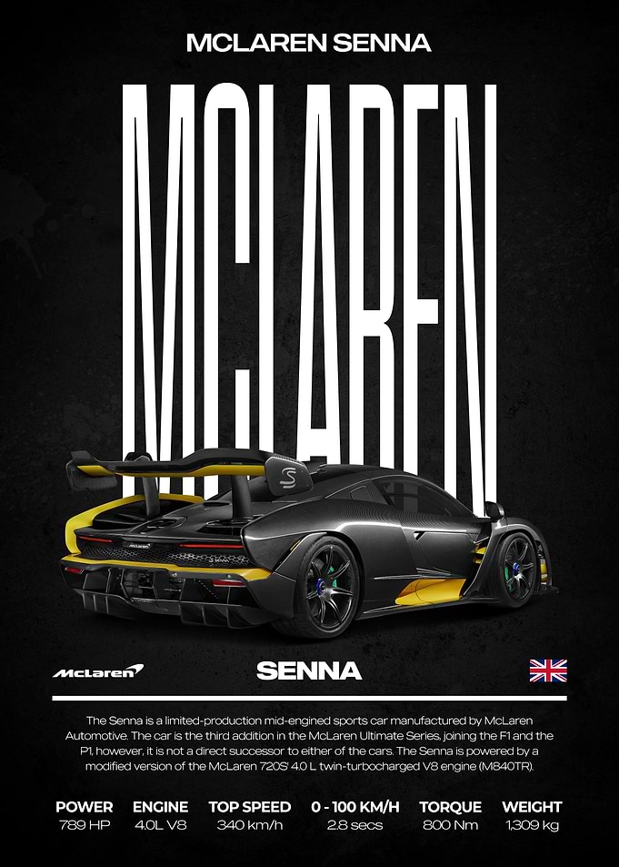 McLaren Senna Sports Car
