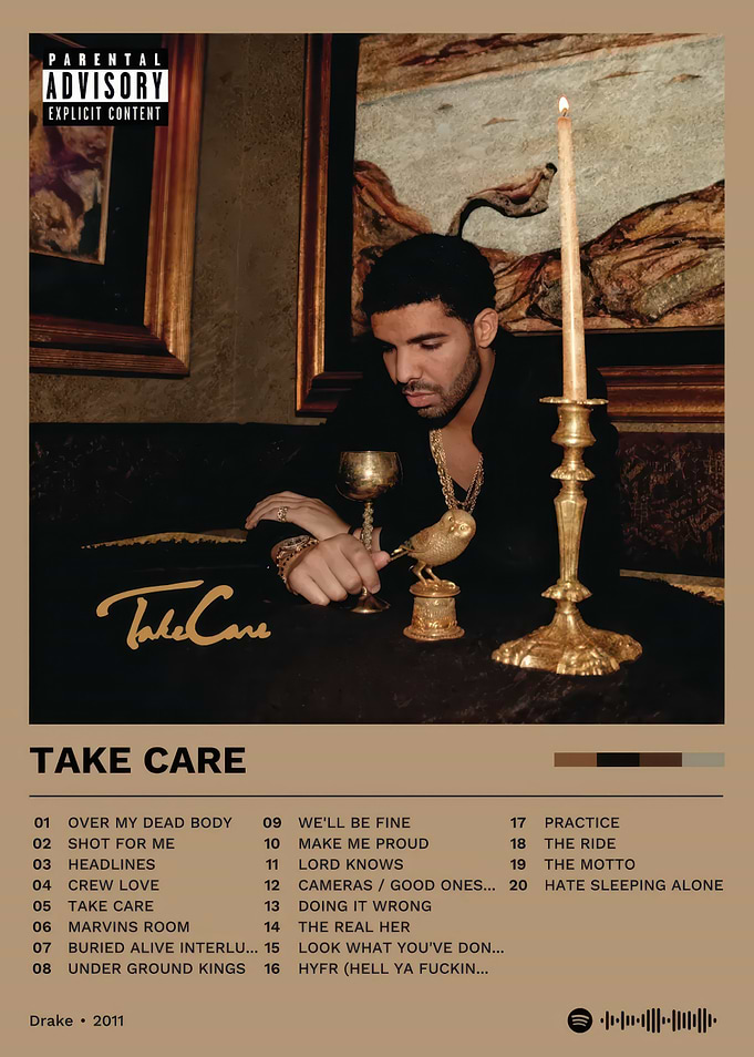 Drake - Take Care Album Cover