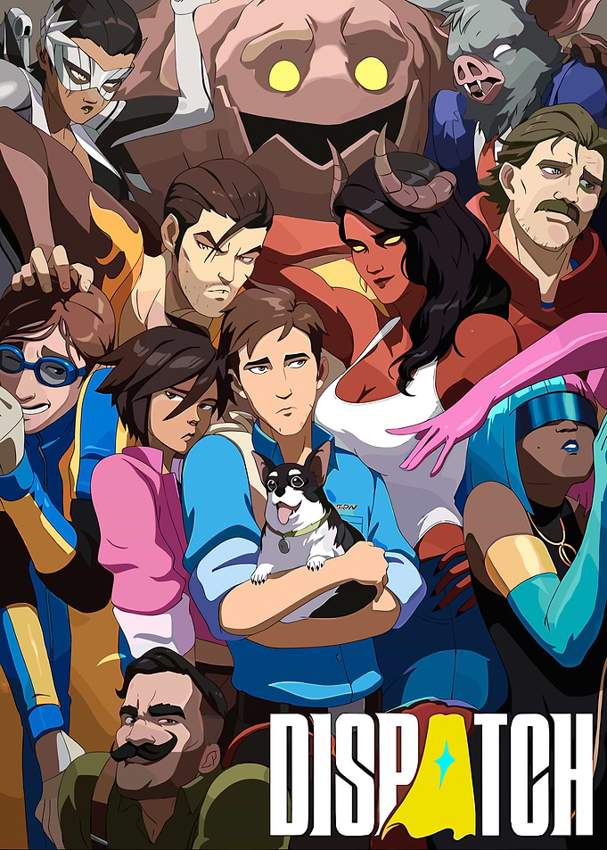 Dispatch: Group of Diverse Characters