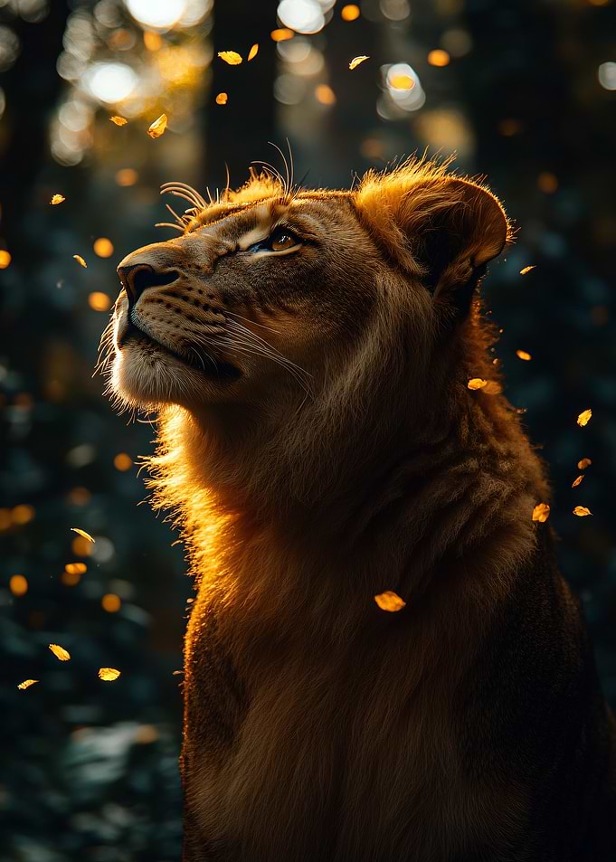 Lioness in Golden Light