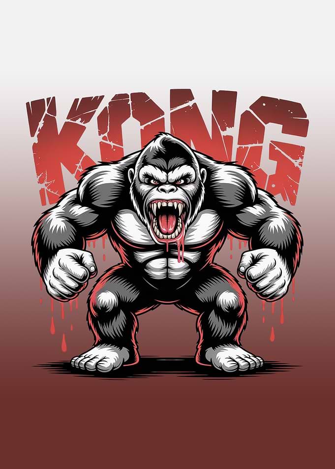 Kong Illustration