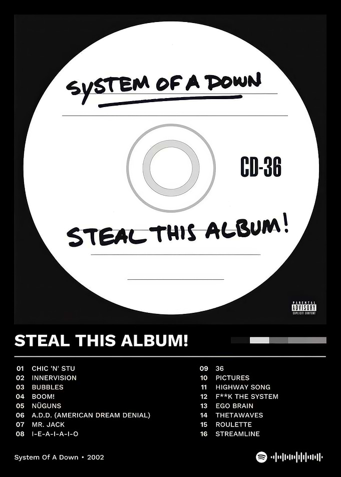 System of a Down - Steal This Album!
