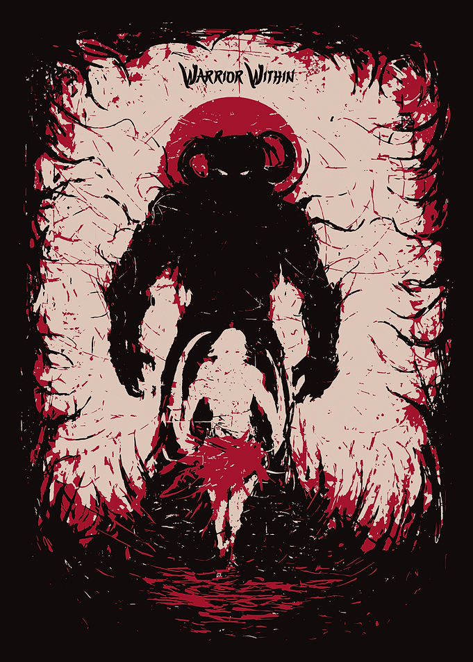 Warrior Within Silhouette