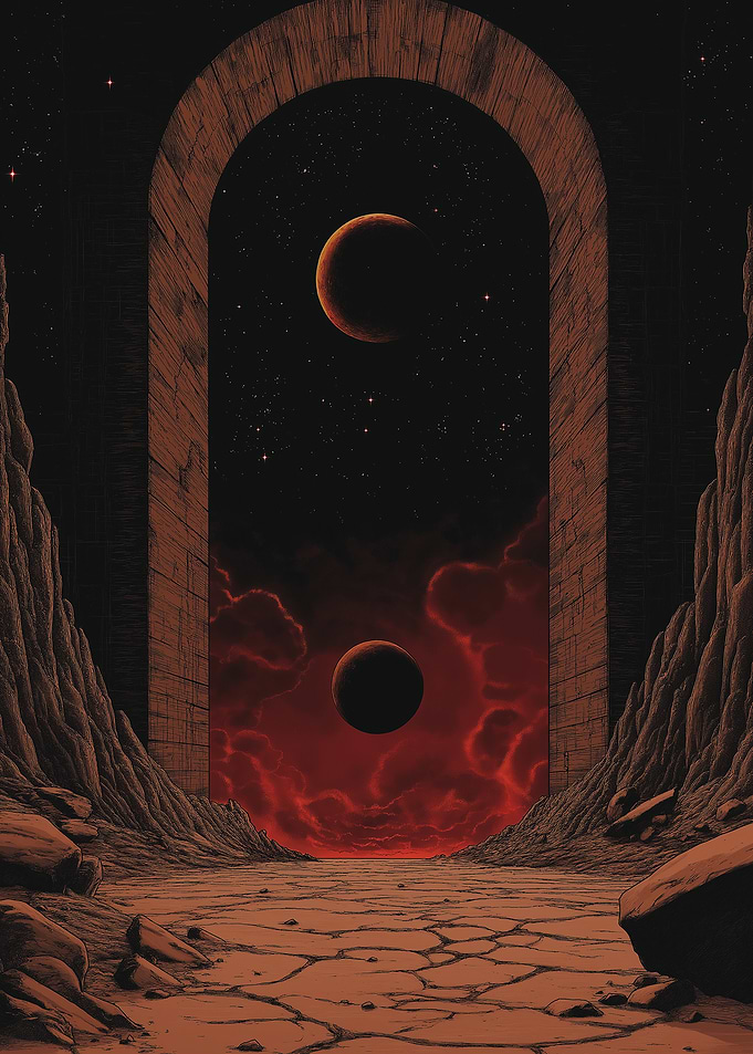 Planetary Portal Landscape